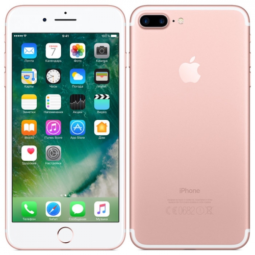 Apple iPhone 7 Plus 128Gb Rose Gold б/у идеал