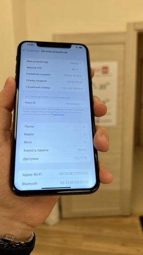 Apple iPhone Xs Max 64Gb Space Gray