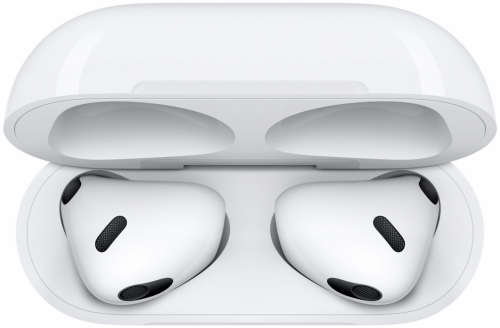 Беспроводные наушники Apple AirPods 3, с зарядным футляром MagSafe (MME73) 2022