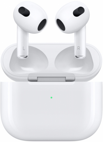 Беспроводные наушники Apple AirPods 3, с зарядным футляром MagSafe (MME73) 2022