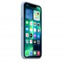 Силиконовый чехол Silicone case Apple MagSafe для iPhone 13 Pro Blue Fog / Синий Туман