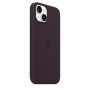 Силиконовый чехол Silicone case Apple MagSafe для iPhone 14 Elderberry / Бузина