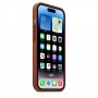 Кожаный чехол Leather case Apple MagSafe для iPhone 14 Pro Max Umber / Коричневый