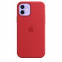Чехол Silicone case Apple MagSafe для iPhone 12 / 12 Pro Red / Красный