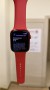 Apple Watch Series 6, 44 мм, корпус из алюминия цвета (PRODUCT)RED, спортивный ремешок красного цвета M00M3RU/A б/у идеал