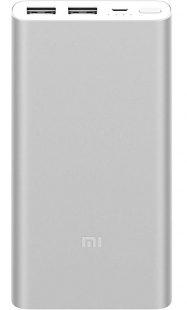 Внешний аккумулятор Xiaomi Mi Power Bank 2S 10000 mAh Silver