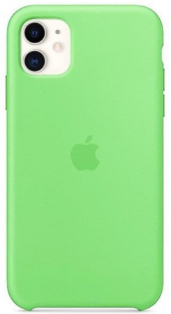 Чехол Silicone Case iPhone 11 Green №32
