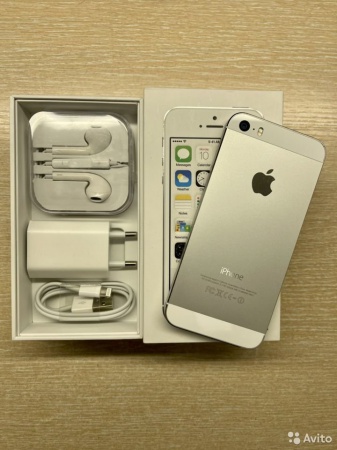 Apple iPhone 5s 16Gb Silver б/у идеал