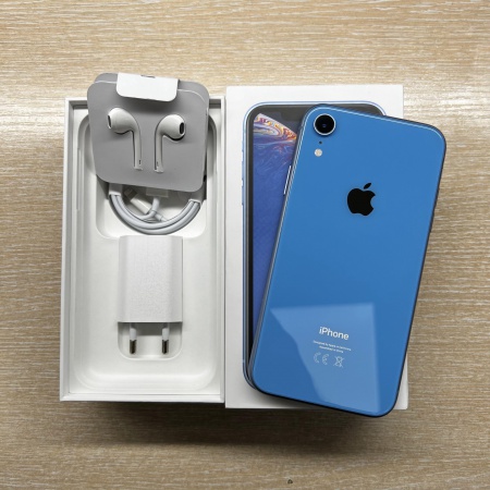 Apple iPhone Xr 64Gb Blue б/у идеал