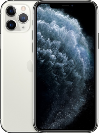 Apple iPhone 11 Pro 64Gb Silver уценка (ошибка дисплея, без % аккумулятора)