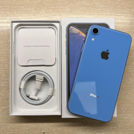 Apple iPhone Xr 128Gb Blue б/у идеал