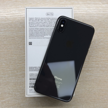 Apple iPhone XS 64Gb Space Gray б/у идеал