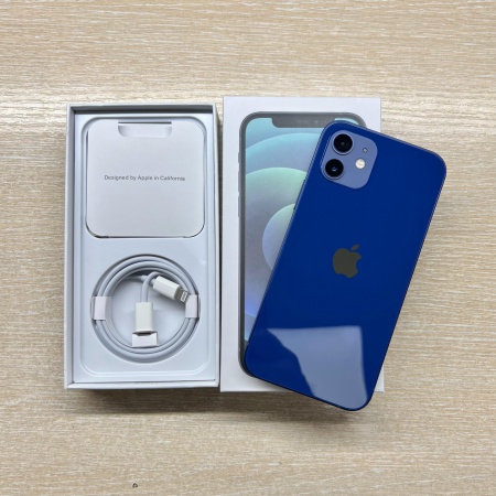 Apple iPhone 12 256Gb Blue б/у идеал